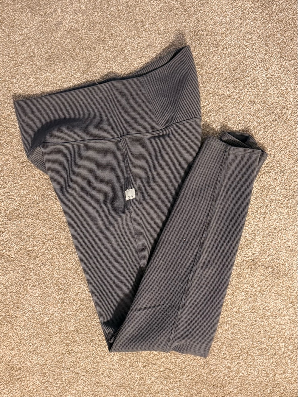 Vuori Charcoal Gray High-Waist Leggings